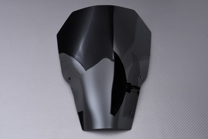 Parabrezza Touring Anti-Vent Noir en Polycarbonate pour YAMAHA XT660R