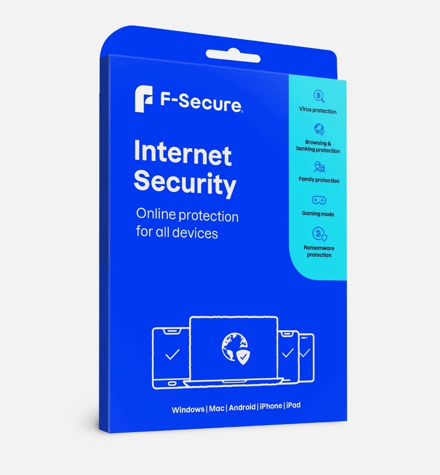 F Secure Internet Security And Scam Prevention 5 Devices For 2 Years - VAT Reg - Image 3 of 3