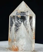 Garden Quartz Tower Point Clear Crystal Gemstone Chakra