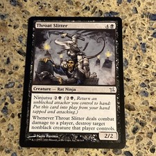 Throat Slitter 8 Betrayers of Kamigawa Regular MTG TCG CARD NM
