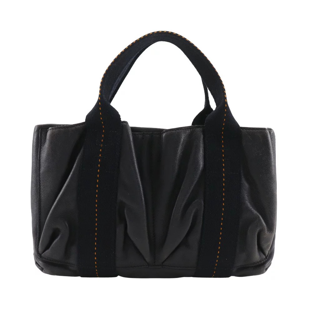 HERMES ブラック ハンドバッグ Hermès Caravan Horizontal PM handbag black zipper closure. | eBay