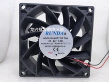 1 PCS RUNDA Fan RD9238L24L-A DC24V 9038 9CM 2 Wire inverter/Chassis Cooling fan