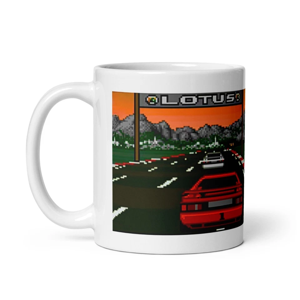 Lotus Turbo Challenge 2 Retro Mug – 11oz - Image 2 of 4