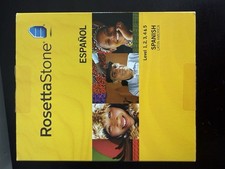 Rosetta Stone Spanish Level 1-5 Set Latin American Version