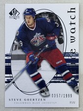 Синглы карт Steven Goertzen 2005-06 SP