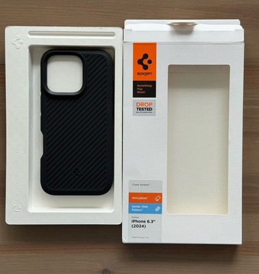 Spigen Core Armor, matte black neu - iPhone 16 Pro