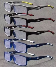 Reading Glasses Sports Style Vision Eyewear Anti-Blue Light Quality Readers