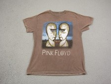 Pink Floyd Shirt Mens Medium Brown North America Tour The Division Bell 1994