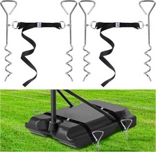RunNico Basketball Goal Anchor, Heavy Duty Hoop Tie Down 2 set