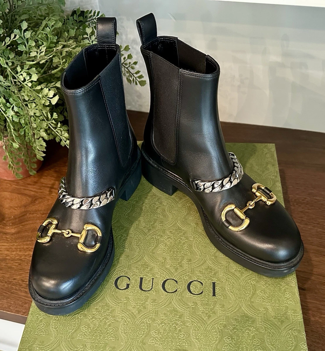 Gucci Leather Boots for Women for sale - eBay