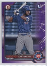 2022 Bowman Prospects Purple Border 167/250 Luis Verdugo #BP-147 0z8v