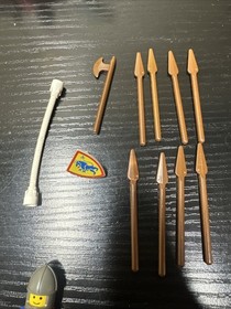 Vtg. LEGO Legoland Viking Voyager 6049 100% Complete w/ Minifigs Instruction A3