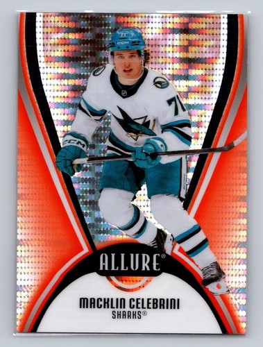 2025-26 Upper Deck Allure - Macklin Celebrini #71 Orange Slice