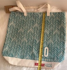 Clarins Mary's Meals School Meals Tote Bag Purse Promo Bag New With Tags