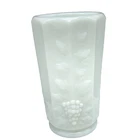 Westmoreland Milk Glass Paneled Grape glassware England vintage cup shotglass uk