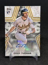 2023 Topps Baseball Stars Autographs BSACT Cody Thomas Series 2