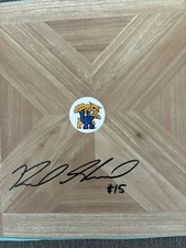 REED SHEPPARD FIRMATO KENTUCKY WILDCATS LOGO PARQUET PAVIMENTO BECKETT BAS