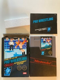 pro wrestling asd nintendo nes Tres propre