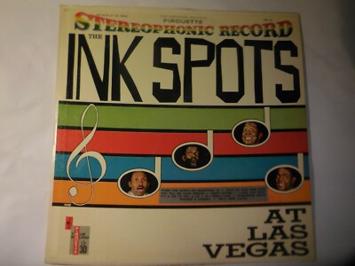 VINYL RECORD '' INK SPOTS''  at Las Vegas  Pirouette Records FM-51