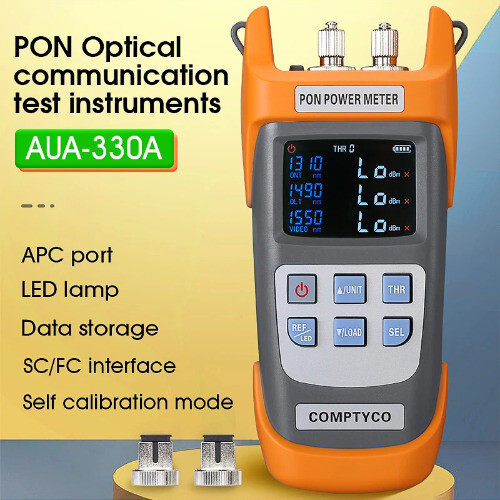 Handheld Fiber Optical PON Power Meter LED Light FTTX/ONT/OLT 1310/1490/1550nm - Picture 8 of 14