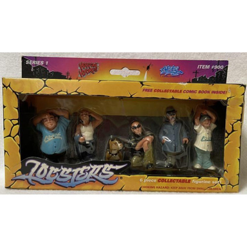LOCSTERS #904 #901 ロクスターズ　フィギュア　ホーミーズ Homies The Lil Locsters Series #2 Item#901, 6 Figure set