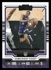 2023-24 Panini Contenders #2 De'Aaron Fox Game Night Ticket
