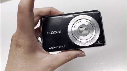 Sony Cybershot SteadyShot DSC-W190 12,1 megapixel fotocamera digitale BUONE CONDIZIONI USATE - Video 1 di 1
