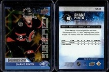 2021-22 Upper Deck Ice Gold Subzero Rookies #SZ-32 Shane Pinto /24
