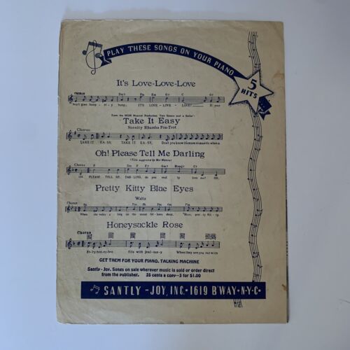 My Dreams Are Getting Better Sheet Music 1944 Vintage Pop - Picture 2 of 12