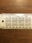 Pittsburgh Home Savings metal 12 inch Ruler 1949-1950 Pittsburgh PA — photo 3