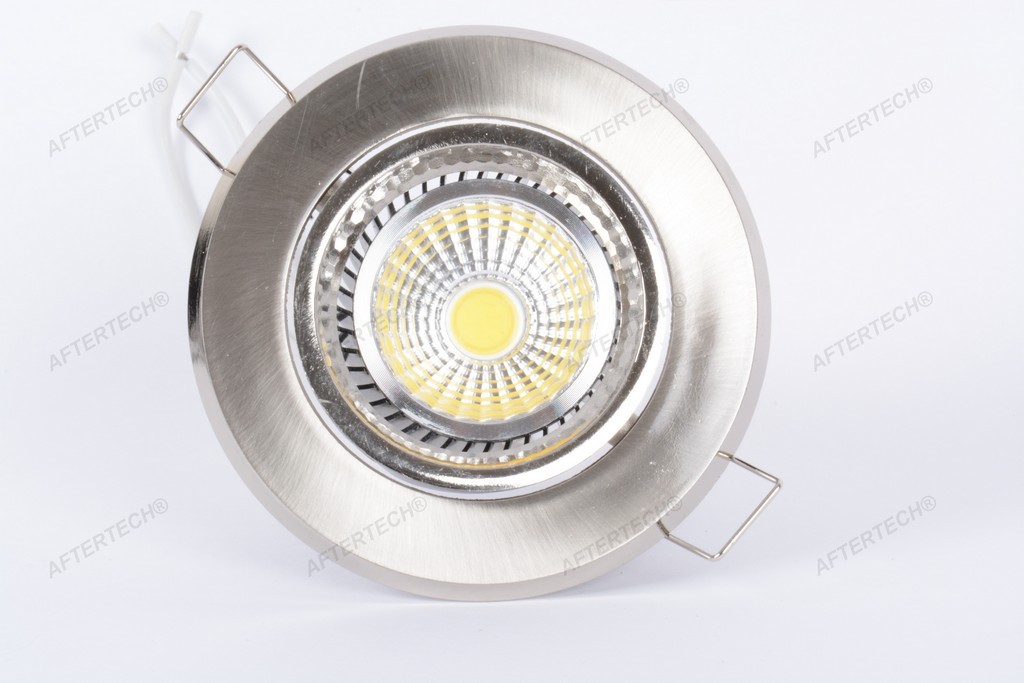 Kit 10 Faretti LED GU10 5W COB Design Bianco Neutro Freddo 120°