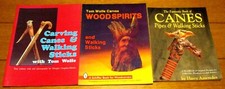 Tom Wolfe Walking Sticks Books 1992  1994 1997 Fantastic Book of Canes  Pipes