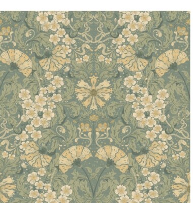 Hjarterum Wallpaper Floral New 10.05m x .53m