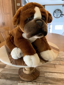 boxer puppy stuffed animal