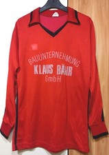 80s ERIMA Football Shirt Soccer Jersey Camisera No.6 Size M Vintage WEST GERMANY