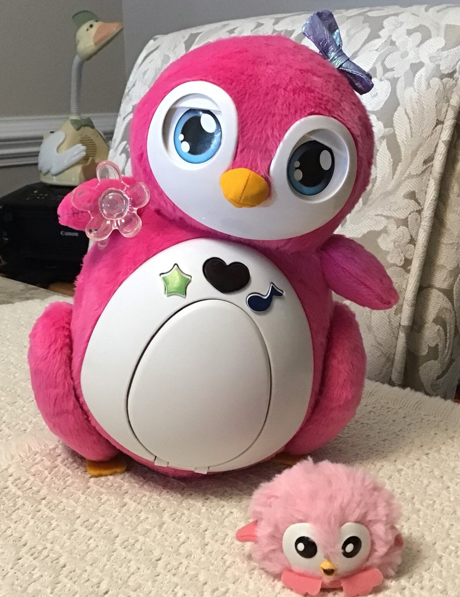 Bossa Nova PENBO Interactive Waddling Penguin with Bebe Pink