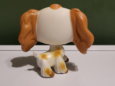 Littlest Pet Shop #344 – Chien épagneul Original HASBRO, Authentique Et Vintage