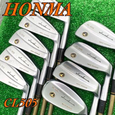 HONMA CL-505 9ピースアイアンセット Honma Golf Cl-505 Iron Set | eBay
