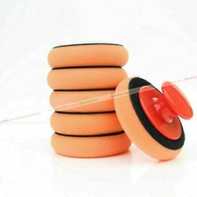SPTA Red Hand Waxing Sponge Foam Pad Compound Applicator for Polishing Buffing