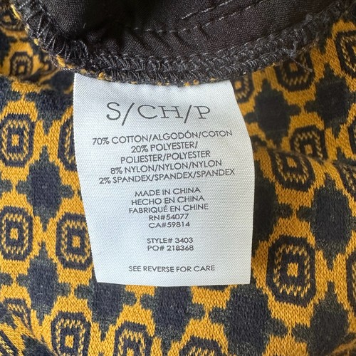 CABI Standout Kensington Mini Skirt Women S Brown Black Standout Medallion Print - Picture 7 of 9