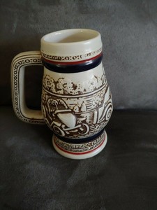 1982 Vintage Avon Small Beer Stein Antique Cars Ebay