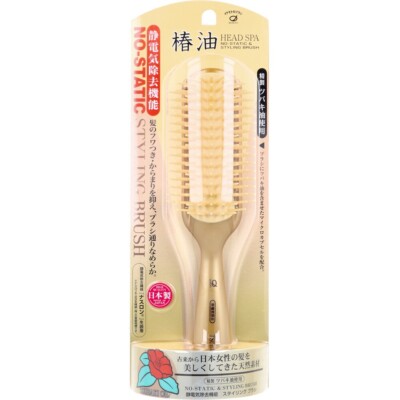Styling brush with camellia oil and static electricity removal function TSG-1111