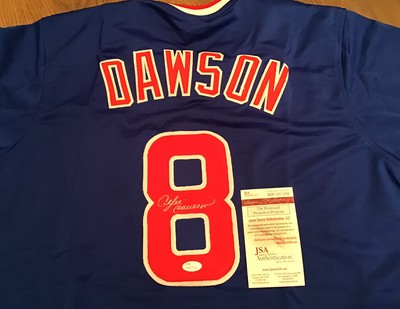 andre dawson signed jersey