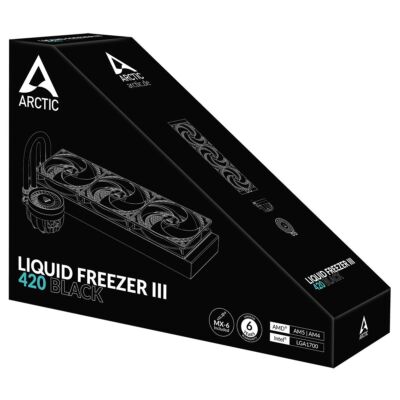 温室・飼育ケース Arctic Liquid Freezer II 420 ARCTIC Liquid Freezer II 420 A-RGB CPU Water Cooler, High