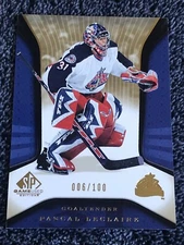 2006-07 SP Game Used Edition Gold /100 Pascal Leclaire #30