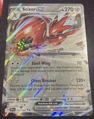 Scizor ex - 111/162 - SV05: Temporal Forces [DOUBLE RARE] | Ozzie Collectables