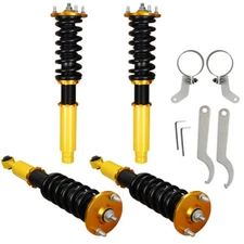 Coilovers Suspension Kit Adjustable Struts Shocks for 03-08 Honda Accord Glod
