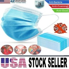 25 Pcs Disposable 3 Layers Face Mask Mouth,Protection New Non-Woven Filters
