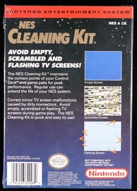Nintendo NES Cleaning Kit NEW SEALED WATA GRADED 9.4 A!!! MARIO Nintendo NOS