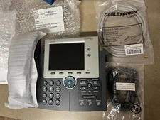 Lot of 5x Cisco 7945G IP VoIP Gigabit GIGE Telephone Phone CP-7945G